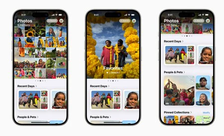 iOS 18の写真アプリ