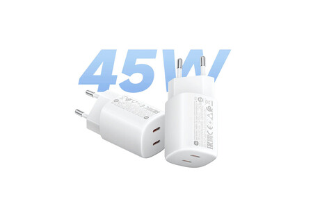Xiaomi 45w Nano Turbo Charging Power Adapter 2 Port