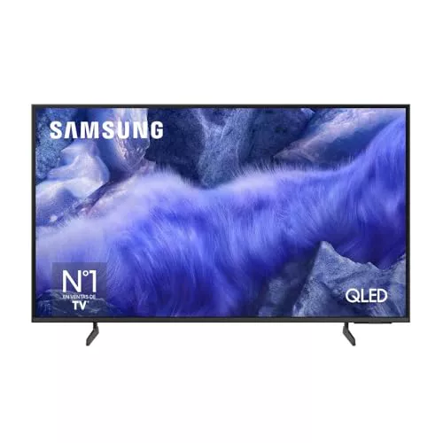 Samsung TV 55 Pulgadas QLED QE1F 4K Smart TV con Vision AI, 100% Volumen de Color con Quantum Dot y más de 500 Canales TV Plus