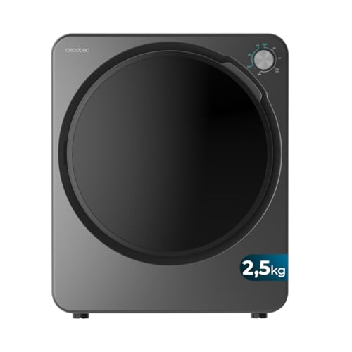 Cecotec Mini Secadora de Evacuación 2,5Kg Bolero DressCode Dry 3150V Dark