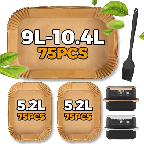 Pietuley 225 Piezas Papel Freidora Aire 