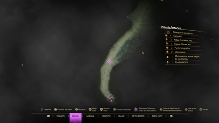 Forspoken hechizo vuelo mapa