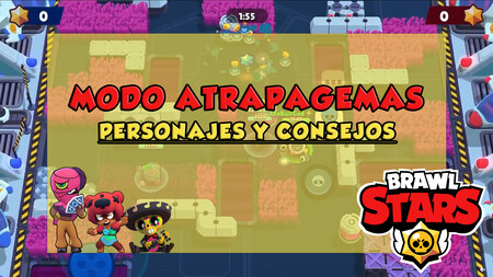 Modo Atrapagemas en Brawl Stars: mejores personajes y consejos