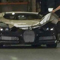 Aquí está la primera foto del Bugatti Chiron, desde... ¿Los Ángeles?