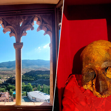 En este pueblo de Aragón está el primer castillo del papa Luna. También su cráneo, “con el que, algún día, jugarán los niños a modo de pelota”