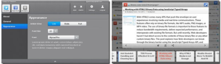 Con GeeReader podrás ver tus feeds de Google Reader en tu Playbook