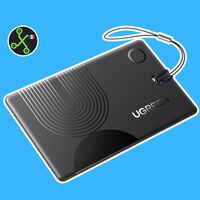 Parece una tarjeta de crédito, pero es el nuevo rastreador ultra delgado de UGREEN con batería que dura siete años 