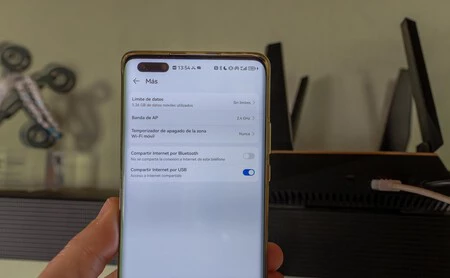 Configuración del móvil Huawei como módem USB