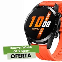 119,29 euros es muy poco dinero por todo lo que ofrece el Huawei Watch GT 2 Sport. Lo tienes a ese precio en AliExpress Plaza usando el código ES08AUG