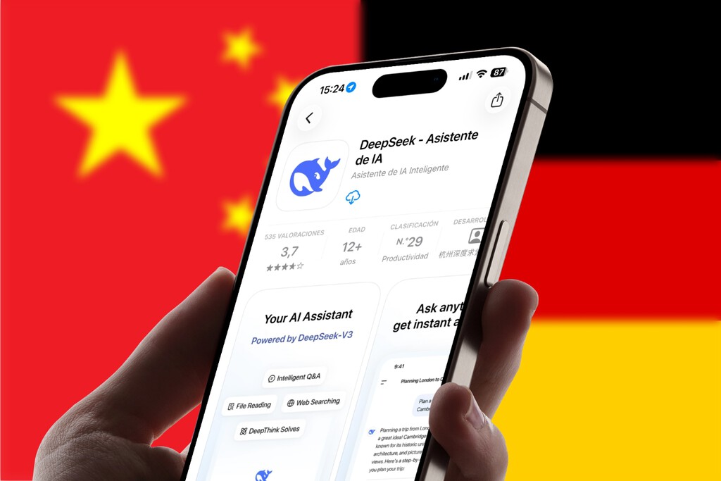 "Las autoridades chinas tienen acceso a datos de empresas chinas". Alemania pide a Apple y Google prohibir DeepSeek 