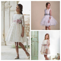 29 vestidos cortos de Primera Comunión para niñas que quieren un traje elegante y original