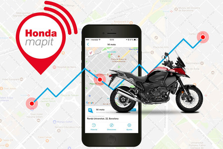 Lo último de Honda no tiene ruedas: Mapit, conexión moto-persona para evitar robos por menos de 50 euros