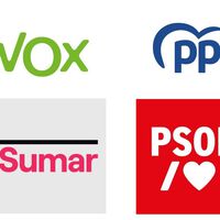 Así son los programas económicos de PSOE, PP, Vox y Sumar