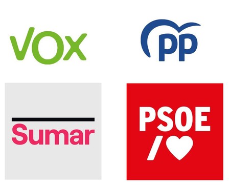 Así son los programas económicos de PSOE, PP, Vox y Sumar