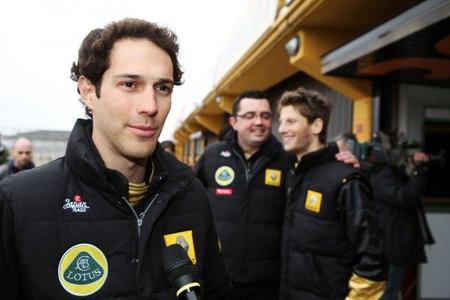 Bruno Senna, tercer piloto de Lotus Renault GP