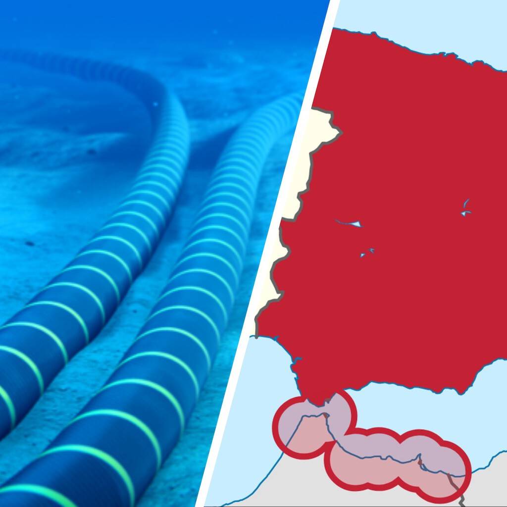 España es más que (parte) de la península: todos los cables submarinos que dan internet a Baleares, Canarias, Ceuta y Melilla