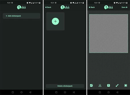 ステッカーパックを追加