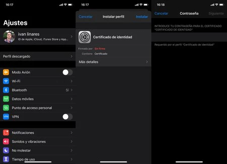 Cómo instalar un certificado digital en Android y iPhone