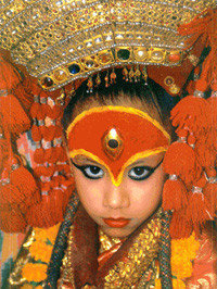 Nepal: La diosa Kumari y las fiestas de Indra Jarta