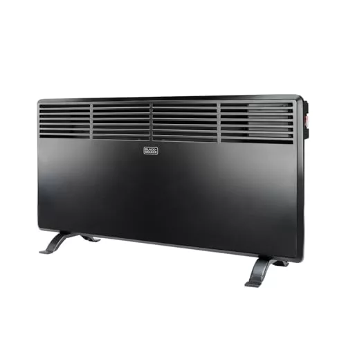 Black+Decker - Emisor Térmico 1800W, Pantalla Digital, IP24, Hasta 18m²