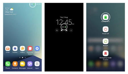 注7 アイコンバッテリー