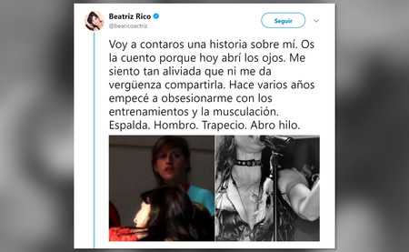 El problema de Beatriz Rico no ha sido la creatina, sino el mal uso que ha hecho de ella