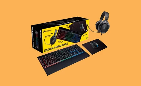 Renueva todos tus periféricos gaming con este pack 4 en 1 de Corsair con 40 euros de descuento