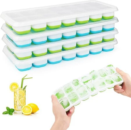 Cubiteras para Hielo con Tapa