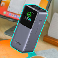 Amazon está rematando la una de las power bank más poderosas de UGREEN: tiene 20,000 mAh y carga de 130W 
