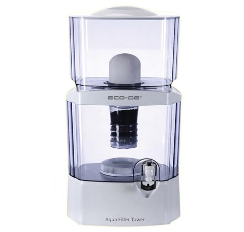 ECODE® Torre Jarra de Agua Purificadora de 24L