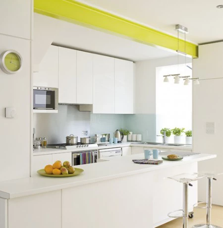 Cocinas pequeñas: colores y acabados para dar sensación de amplitud