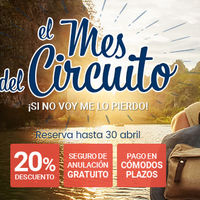 Todos los circuitos en Logitravel con 20% de descuento si reservas antes del 30 de abril 
