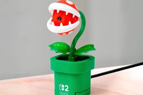 La popular cámara piraña es uno de los accesorios más llamativos de Switch 2. Aquí acaba de alcanzar su precio más bajo 