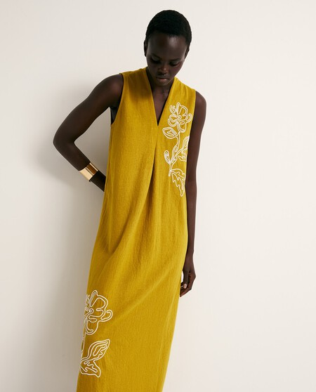 vestido lino