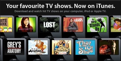 Apple anuncia la publicación de series de televisión en la iTunes Store del Reino Unido