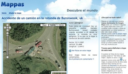 Mappas, compartiendo los lugares más curiosos desde el mapa
