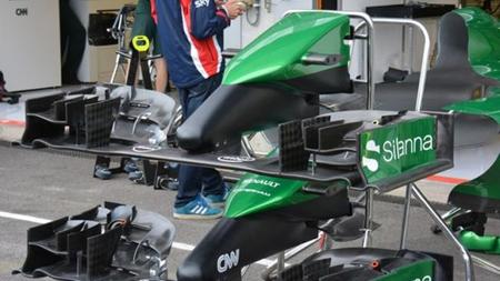 Revelada la nueva nariz del Caterham CT05