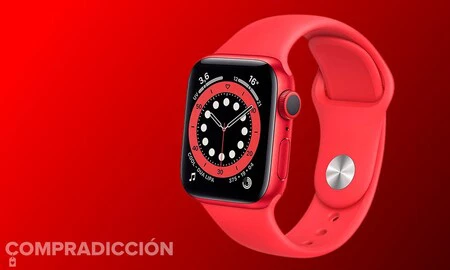 Ahora el de 44mm: Amazon te deja el Apple Watch Series 6 (PRODUCT)RED por 60 euros menos