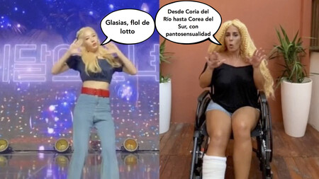 Anabel Pantoja responde a su amiga coreana (Kim Lip) muy agradecida y dedicándole un TikTok lleno de panto sensualidad a lo K-Pop