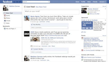 Facebook se prepara para otro (sutil) rediseño