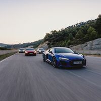 Los coches deportivos de Audi cada vez llevan menos pantallas, y es lógico que así sea