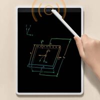 Este es uno de mis favoritos de Xiaomi para casa: una pizarra-imán para la nevera en la que apuntar la compra. Y funciona por retroiluminación 