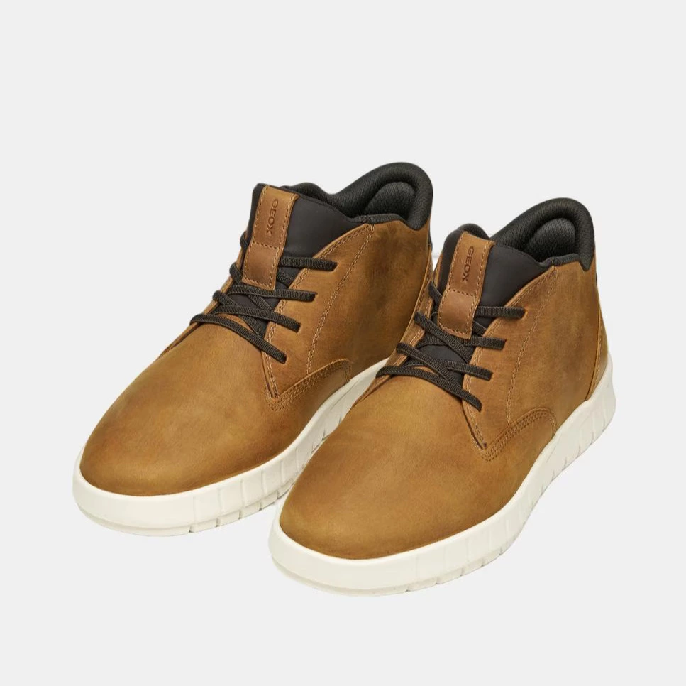 Botines Geox U Flextride Plus Hombre Marrón