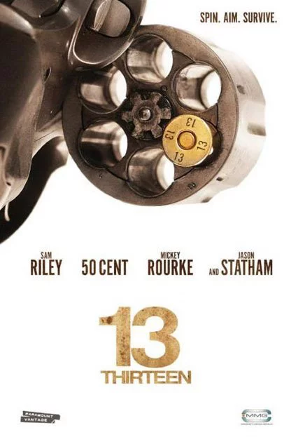 '13', cartel y tráiler del thriller con Jason Statham, quien también protagonizará 'Parker'