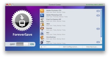 ForeverSave, no vuelvas a perder tus documentos