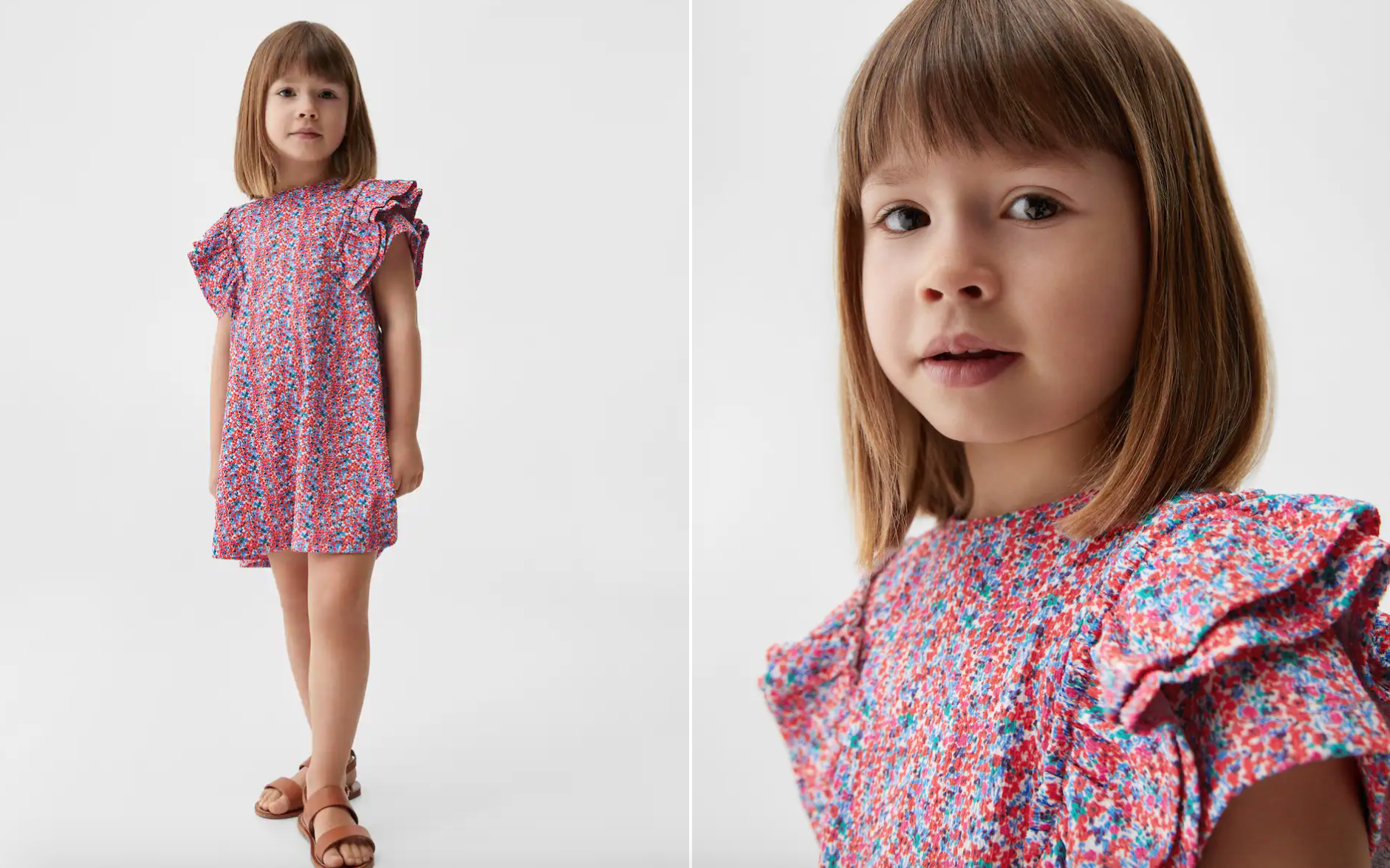 Vestido estampado floral