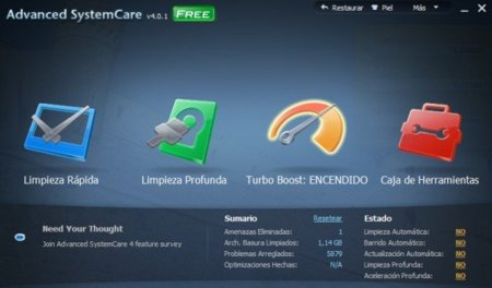 Advanced SystemCare 4 a fondo, la suite de mantenimiento para Windows se actualiza
