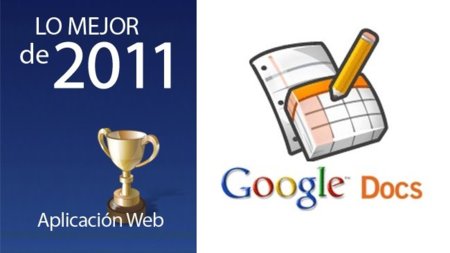 Mejor aplicación web de 2011: Google Docs