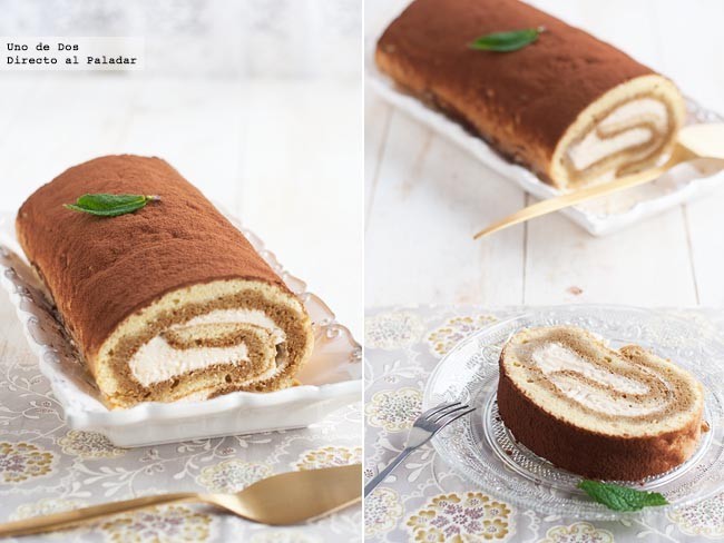 Receta de brazo de tiramisú, una deliciosa vuelta de tuerca al clásico dulce italiano