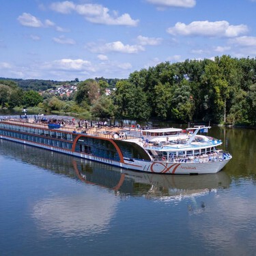 El mayor crucero fluvial de Europa está a punto de zarpar por el Danubio. El problema es que el río se está secando